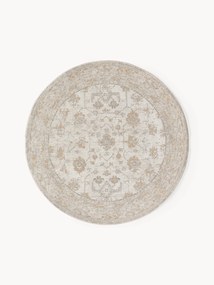 Handgeweven chenille vloerkleed Loire