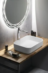 Isvea Infinity waskom 50x36cm mat wit