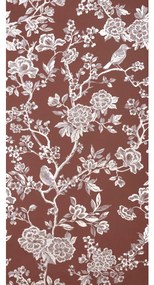 Cir Chromagic Decortegel 60x120cm 10mm gerectificeerd porcellanato Floral Bordeaux 1840833