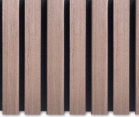 AkuPanel 240 cm Rustiek Walnoot   - Akoestische panelen
