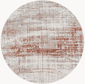Wasbaar rond jacquard in- & outdoor vloerkleed Griff