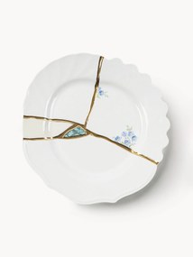 Porseleinen ontbijtborden Kintsugi