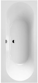 Villeroy & Boch Oberon 2.0 bad rechthoek 180x80cm - duo wit ubq180obr2dv-01