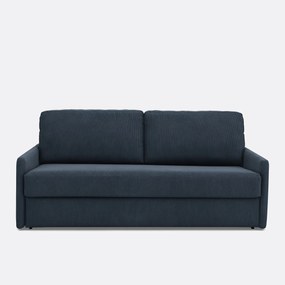 Slaapbank in ribfluweel, Comfort Bultex®, Marta