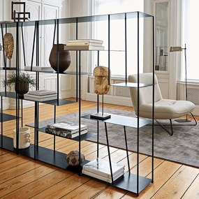 Boekenrek in metaal, Kanato