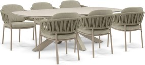 Tuinset 6 personen  Rope Zand/Beige 4 Seasons Outdoor Calma/Voyage