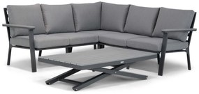 Hoek loungeset  Aluminium Grijs 5 personen Lifestyle Garden Furniture Palazzo