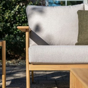 Garden Impressions Ariane loungeset 3-delig - light teak look