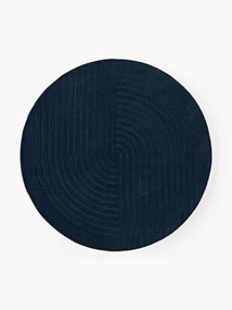 Rond wollen vloerkleed Mason, handgetuft