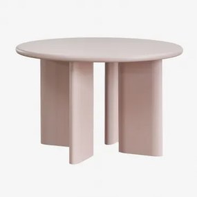 Ronde Eettafel In Mdf (ø120 Cm) Loulou Morganiet Roos - Sklum