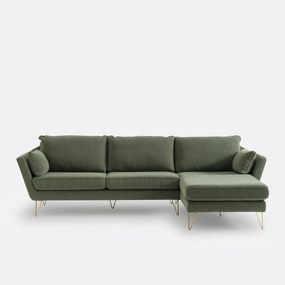 Hoekbank in polyester, Topim