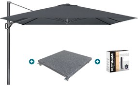 Platinum Challenger Premium T1 3.5x3.5 m - Faded Black met voet en hoes