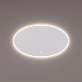 Hipp Design 13800 ovale spiegel 100x70cm met LED en spiegelverwarming