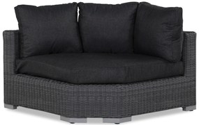 Garden Collections Toronto Daybed Wicker Grijs 2-delig