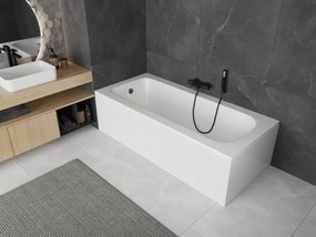 Mexen Vega rechthoekige badkuip 130 x 70 cm met ombouw, wit - 55011307000X