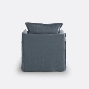 Fauteuilhoes in linnen Odna