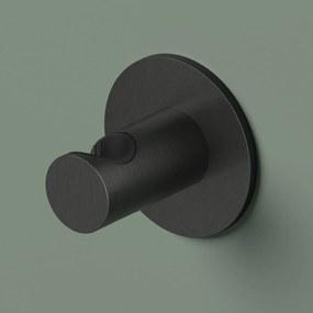 Hotbath ACE handdouchehouder zwart geborsteld PVD