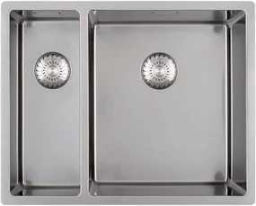 Caressi Spoelbak grote bak rechts 55x44x21,8 cm RVS
