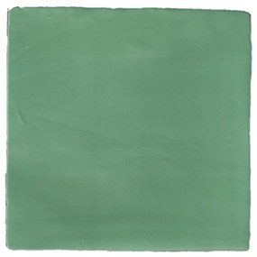 Terre d'Azur Madelaine vloertegel 13x13cm groen - 30 stuks per doos