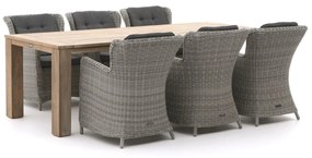 Intenso Milano/ROUGH-X 240cm dining tuinset 7-delig