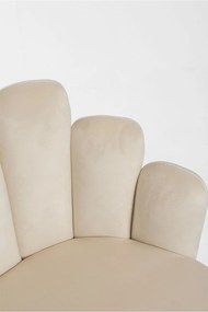 Set 4 Fluwelen Handstoelen