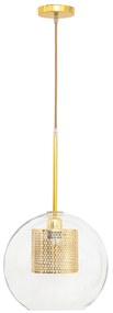 Hanglamp goud loft APP554-1CP 20cm