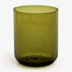 Pack Van 4 Glazen 39,5 Cl In Glas Leomie Groen – Intens Olijf - Sklum