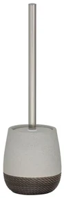 Sealskin Braid Toiletborstel met houder Lichtgrijs 362490511