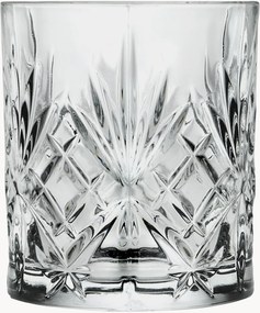 Kristallen whiskyglazen Melodia, 6-delig