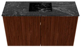 Mondiaz Joya DLux 70cm toiletmeubel ruby met wastafel faye midden 1 kraangat lava