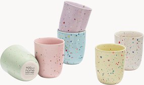 Handgemaakte mokken New Party, 6-delig