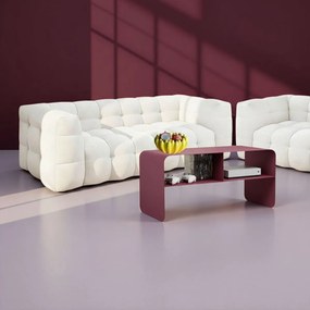 Stalen TV-meubel Cream - 90x37x44cm.
