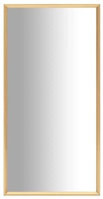 vidaXL Spiegel 120x60 cm goudkleurig