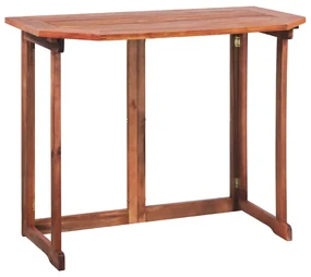 vidaXL Bistrotafel 90x50x75 cm massief acaciahout