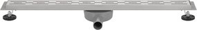 Saqu Twist Drain complete douchegoot inclusief rooster 70 cm rvs