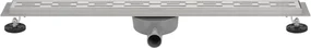 Saqu Twist Drain complete douchegoot inclusief rooster 70 cm rvs
