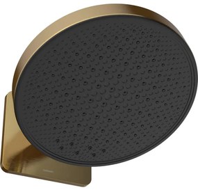 Hotbath &MORE Hoofddouche - 30cm - inbouw - rond - met box - 2 functies - Geborsteld messing PVD M620BBP