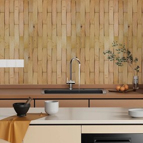 3D Houten Wandpaneel | Eiken Licht | 30×30 cm | Wanddecoratie
