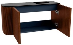 Mondiaz Joya 80cm toiletmeubel ronding links ruby met wastafel faye rechts 1 kraangat urban