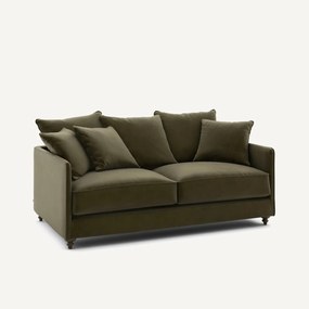 Omvormbare compacte bank in fluweel, Lazare