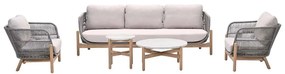Garden Impressions Aberdeen lounge set 5-delig - grey sand