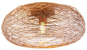 Design plafondlamp koper ovaal - Sarella Design E27 rond Binnenverlichting Lamp