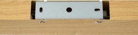 Moderne plafondlamp oker hout incl. LED 3-staps dimbaar 2700-4000K met dipswitch - Keane