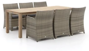 Forza Barolo/ROUGH-S 220cm dining tuinset 7-delig