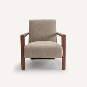 Fauteuil viscose-melée linnen, Sanami