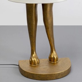 Kare Design Rabbit Gold/White Vloerlamp Goud Konijn