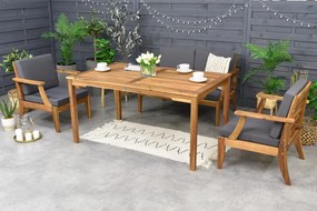 Danang Apetito 4 Garden Point tuinmeubelen van acaciahout