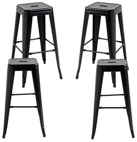 Set 4 hoge Torix krukken