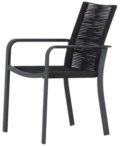 Tuinset 4 personen 90 cm Rope Grijs Santika Furniture Santika