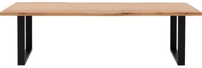 Goossens Eettafel Blade, Boomstamblad 280 x 100 cm 5 cm dik